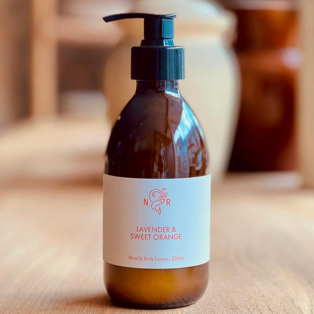 Lavender & Sweet Orange Hand & Body Lotion | New Romantic
