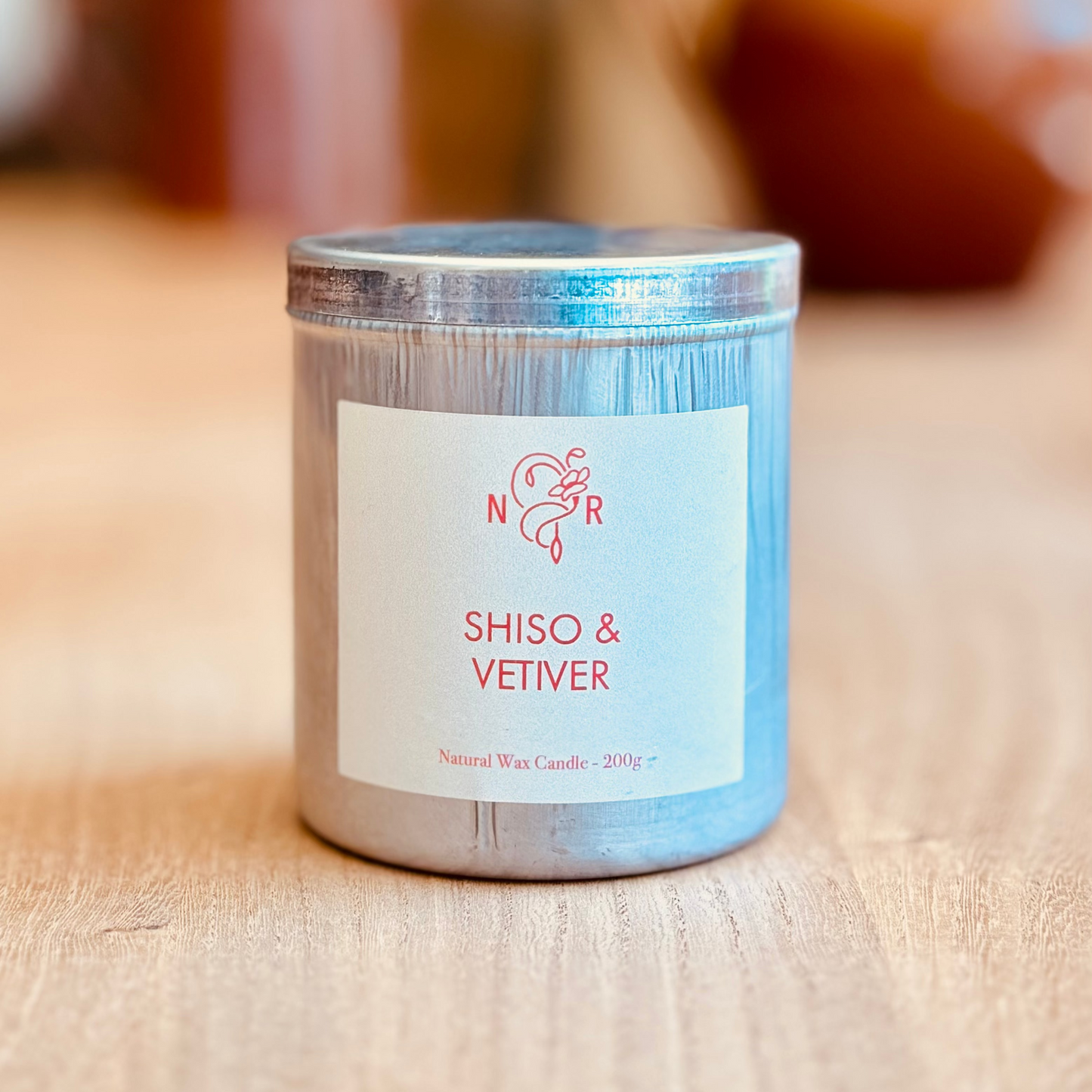Shiso & Vetiver Candle Tin | New Romantic