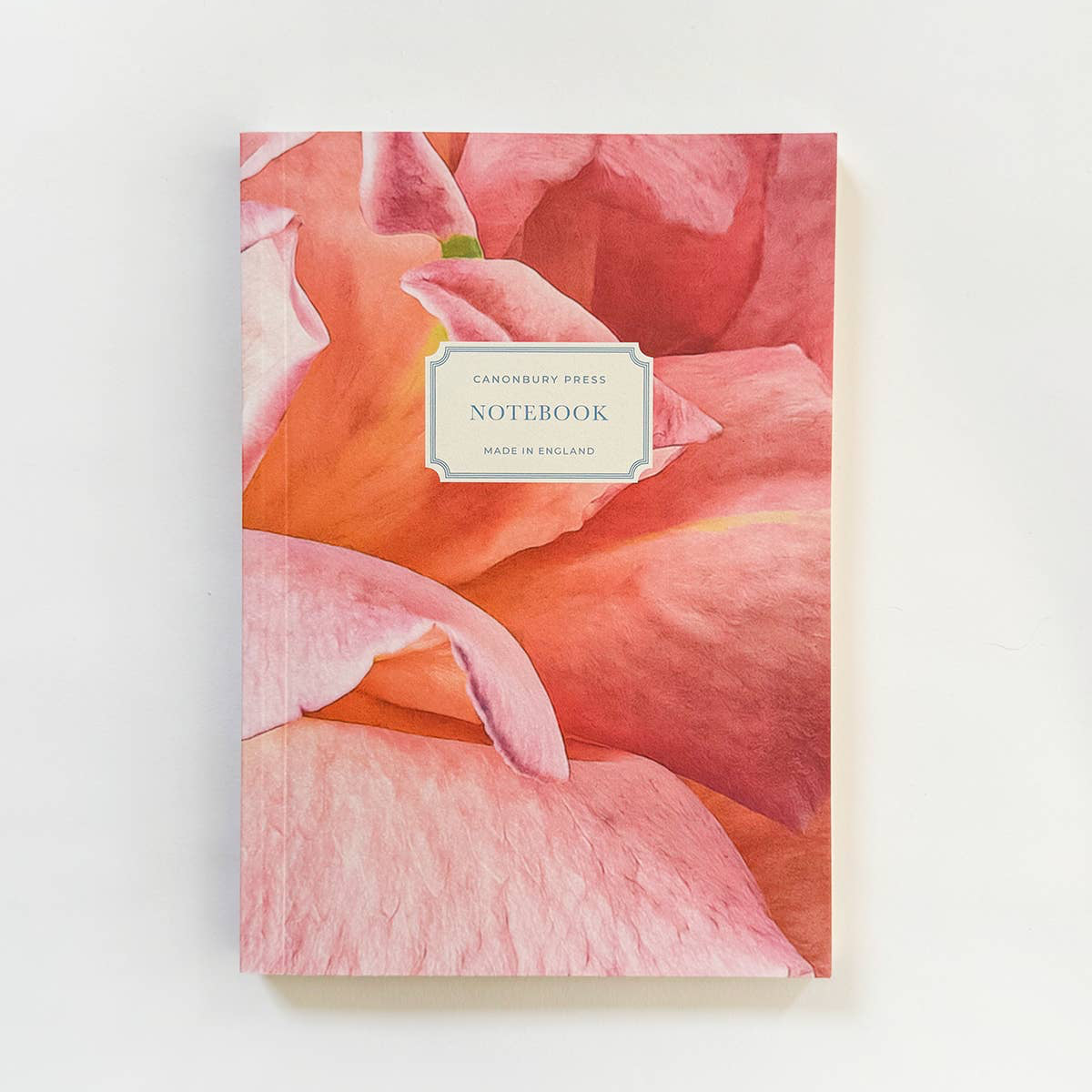 English Garden Roses: Lay Flat Notebooks A5
