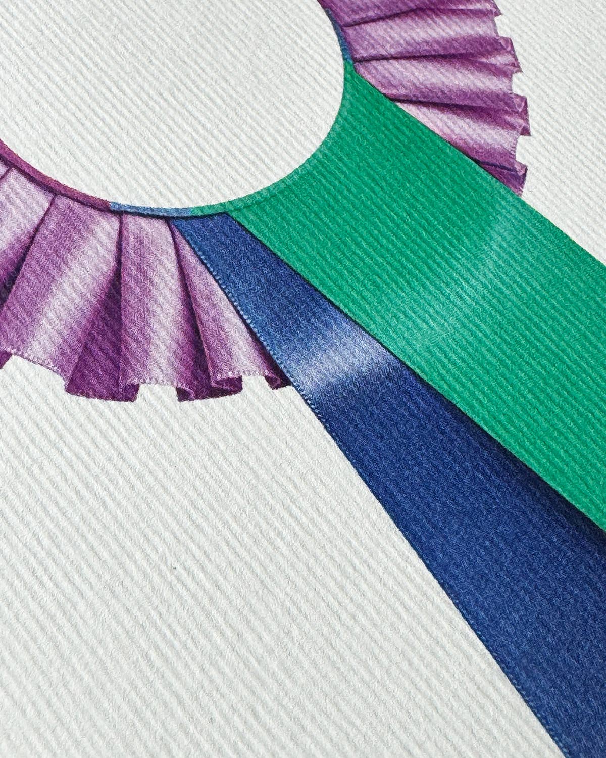Lavender & Teal Greeting Card