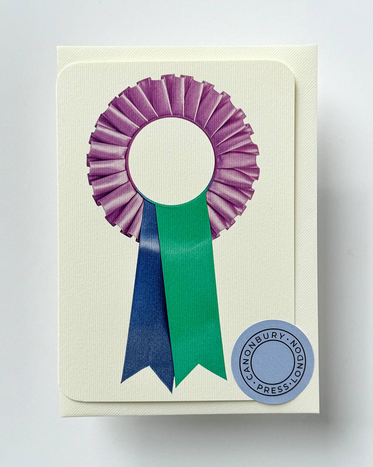 Lavender & Teal Greeting Card