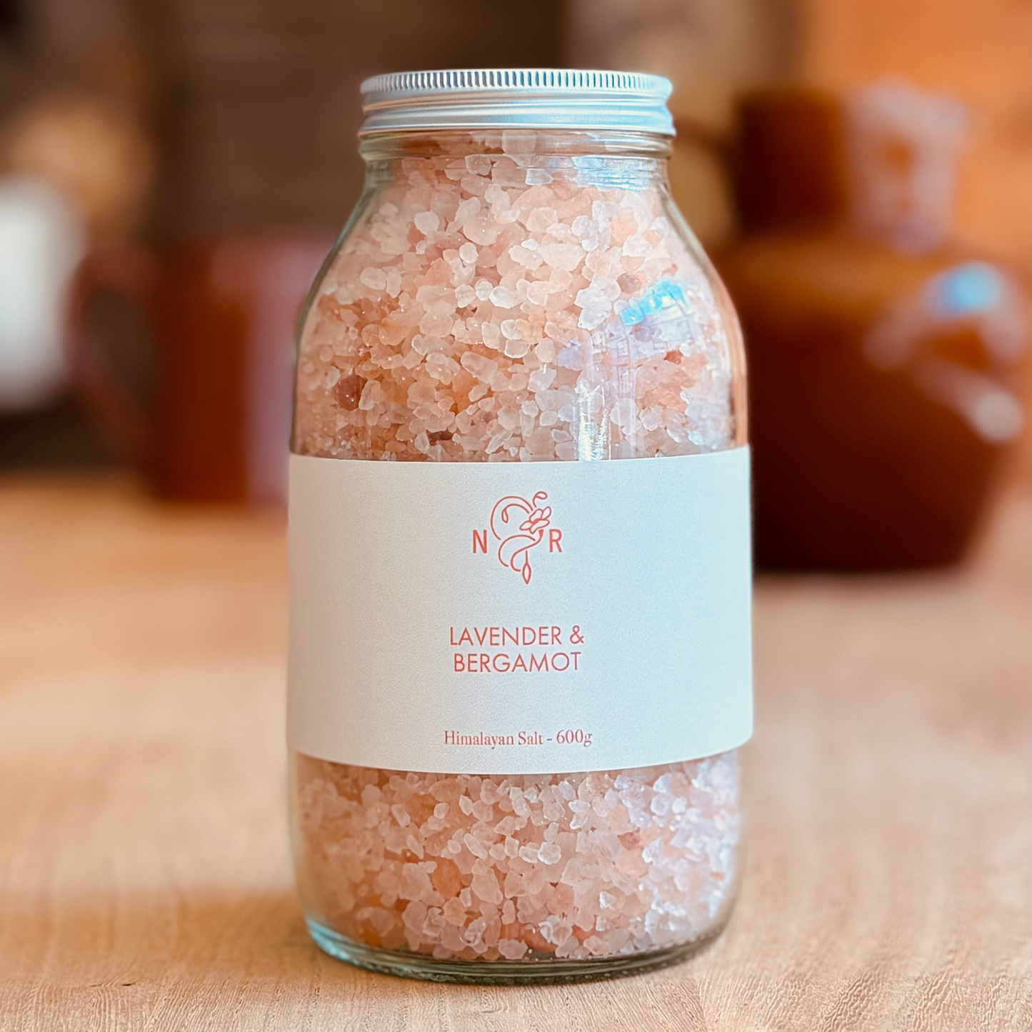 Lavender & Bergamot - Himalayan Bath Salts - 600g | New Romantic