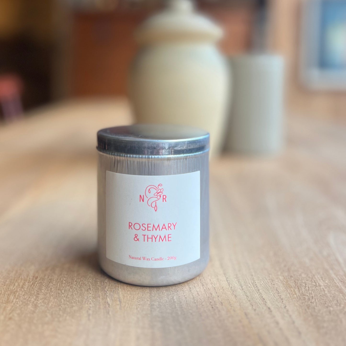 Rosemary & Thyme Candle Tin | New Romantic