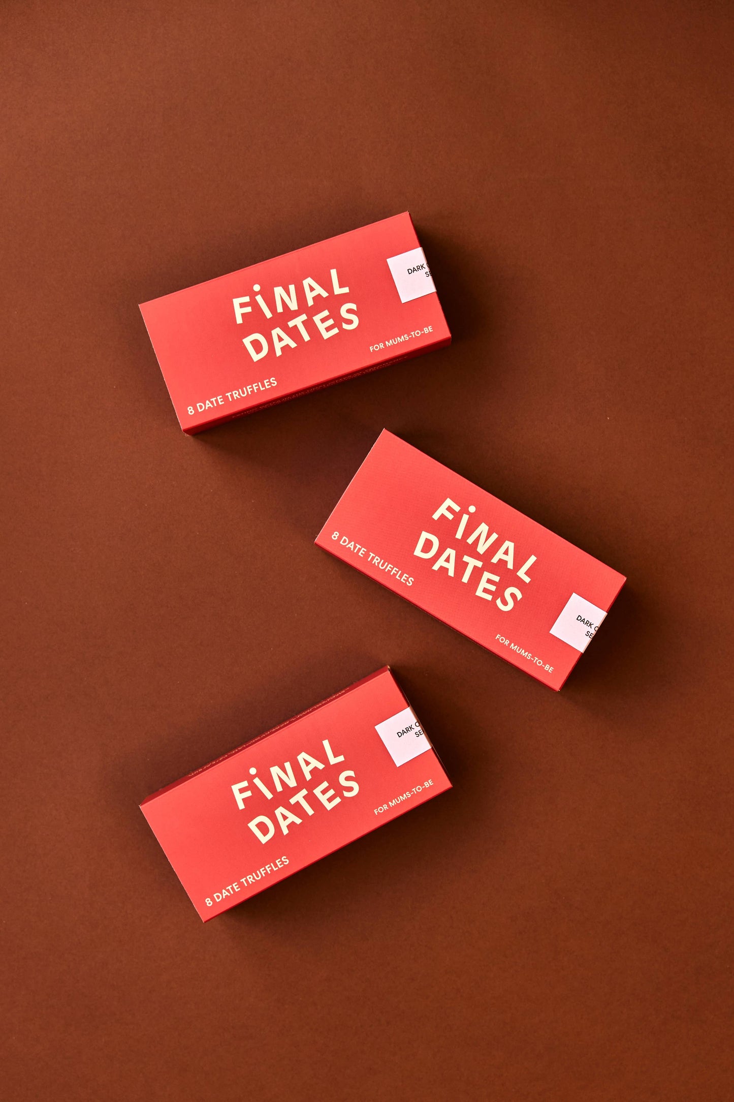 DARK CHOCOLATE SEA SALT DATE TRUFFLES