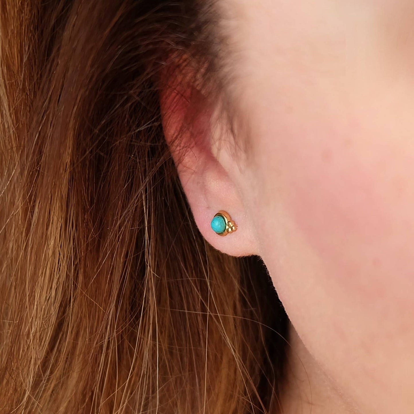 Turquoise Stud Earrings