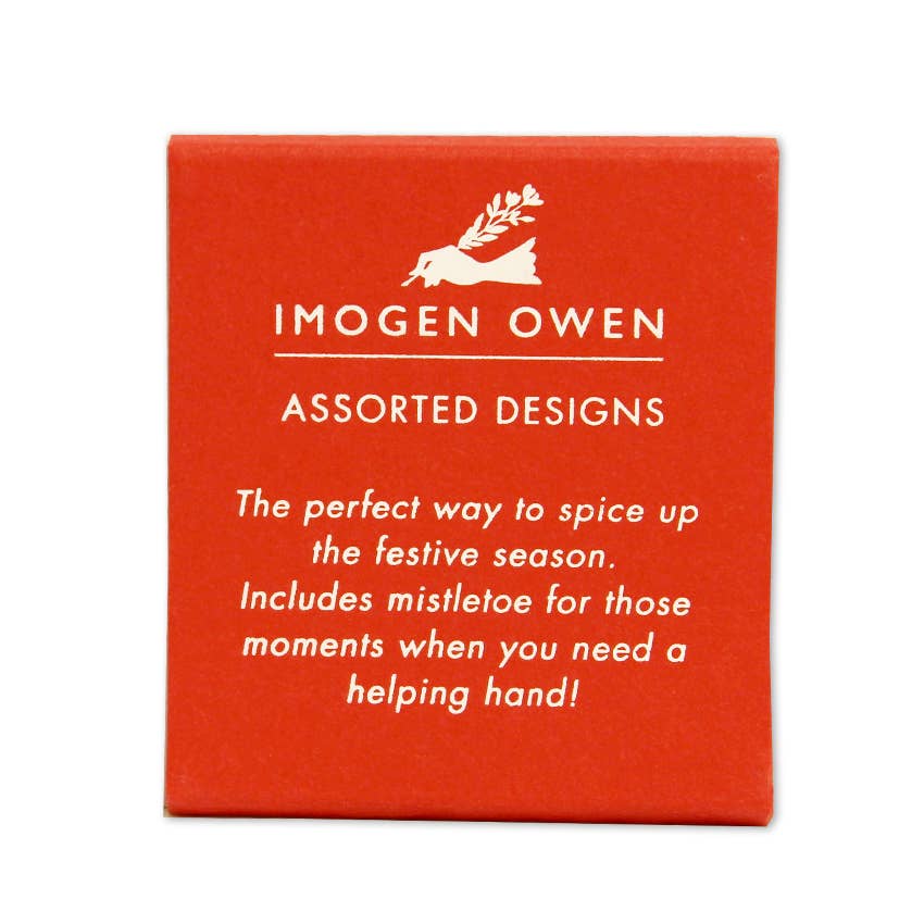 A LITTLE FESTIVE SPICE - HOLIDAY MATCHBOOK