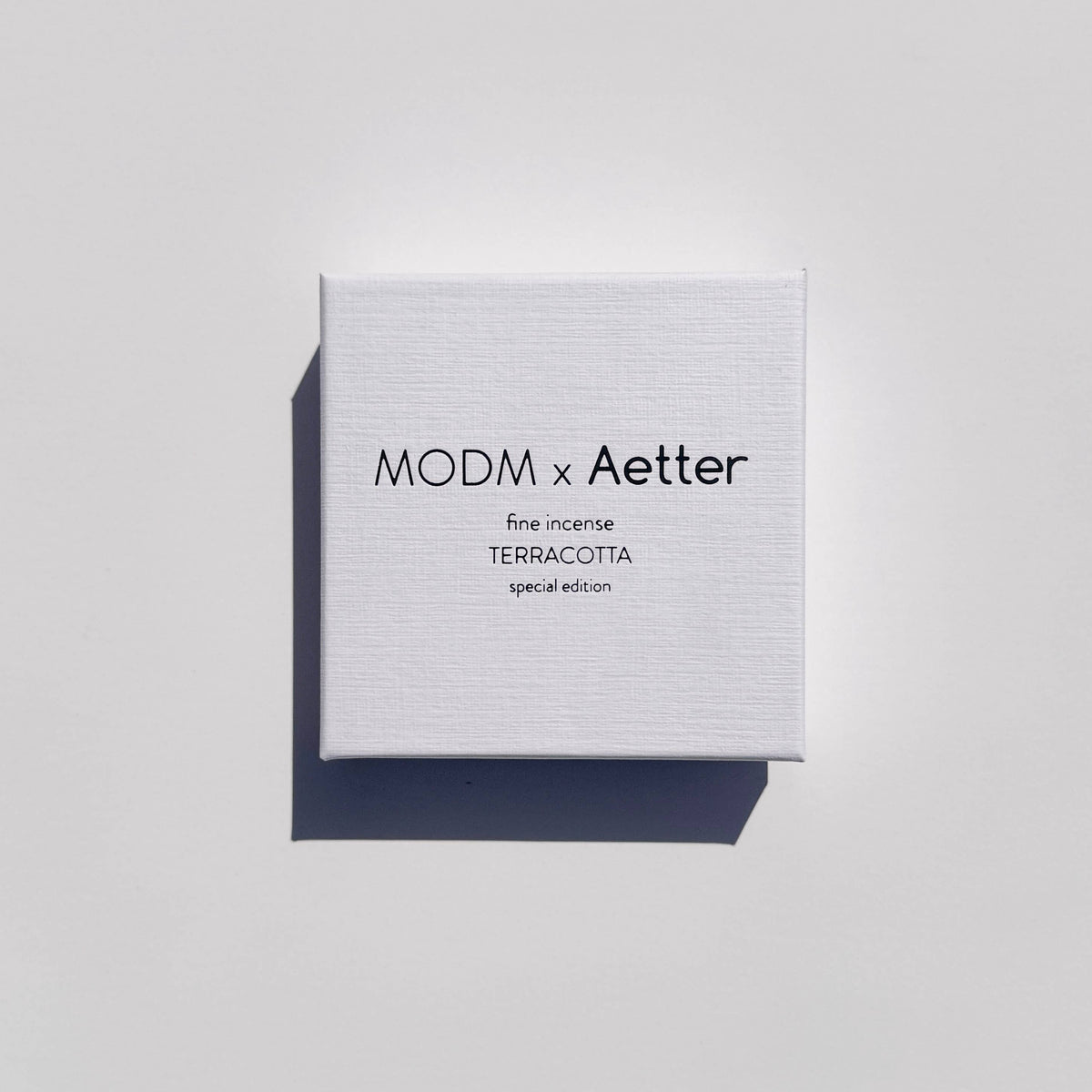 MODM x Aetter fine incense TERRACOTTA