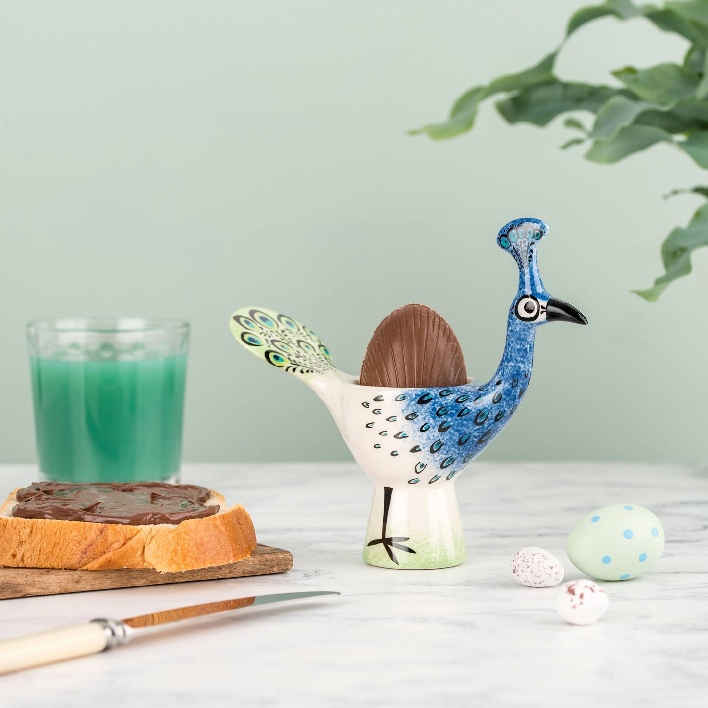 Peacock Egg Cup