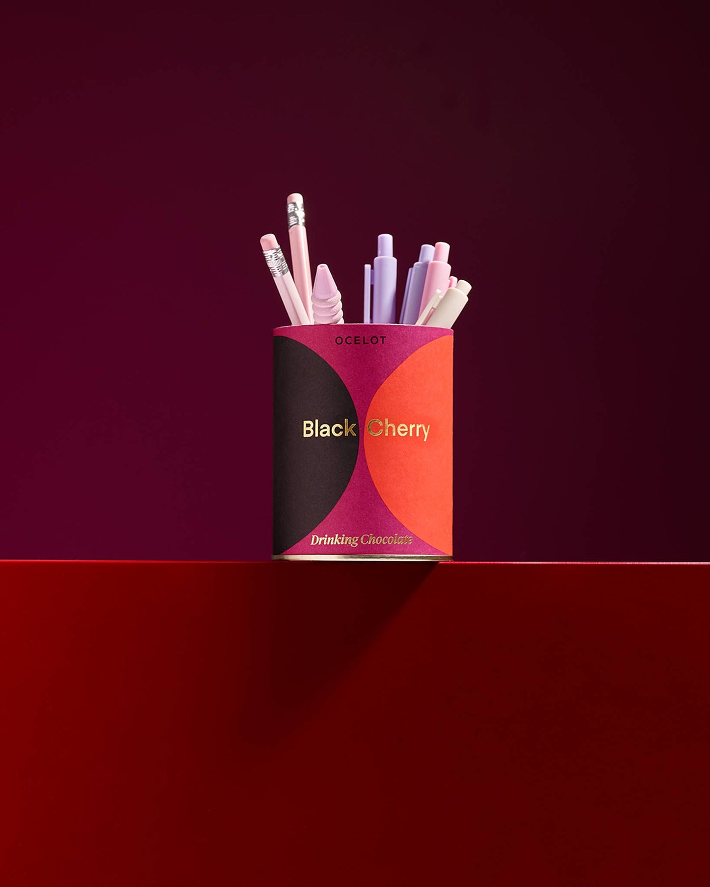 Black Cherry drinking choc - Organic dark choc flakes, 200g