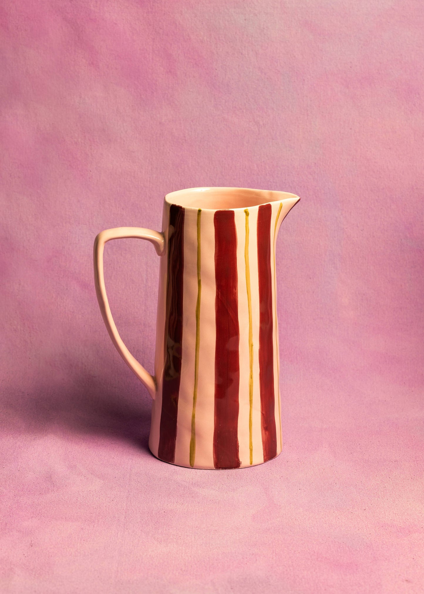 Maegan Jug -  Pink/Burgundy