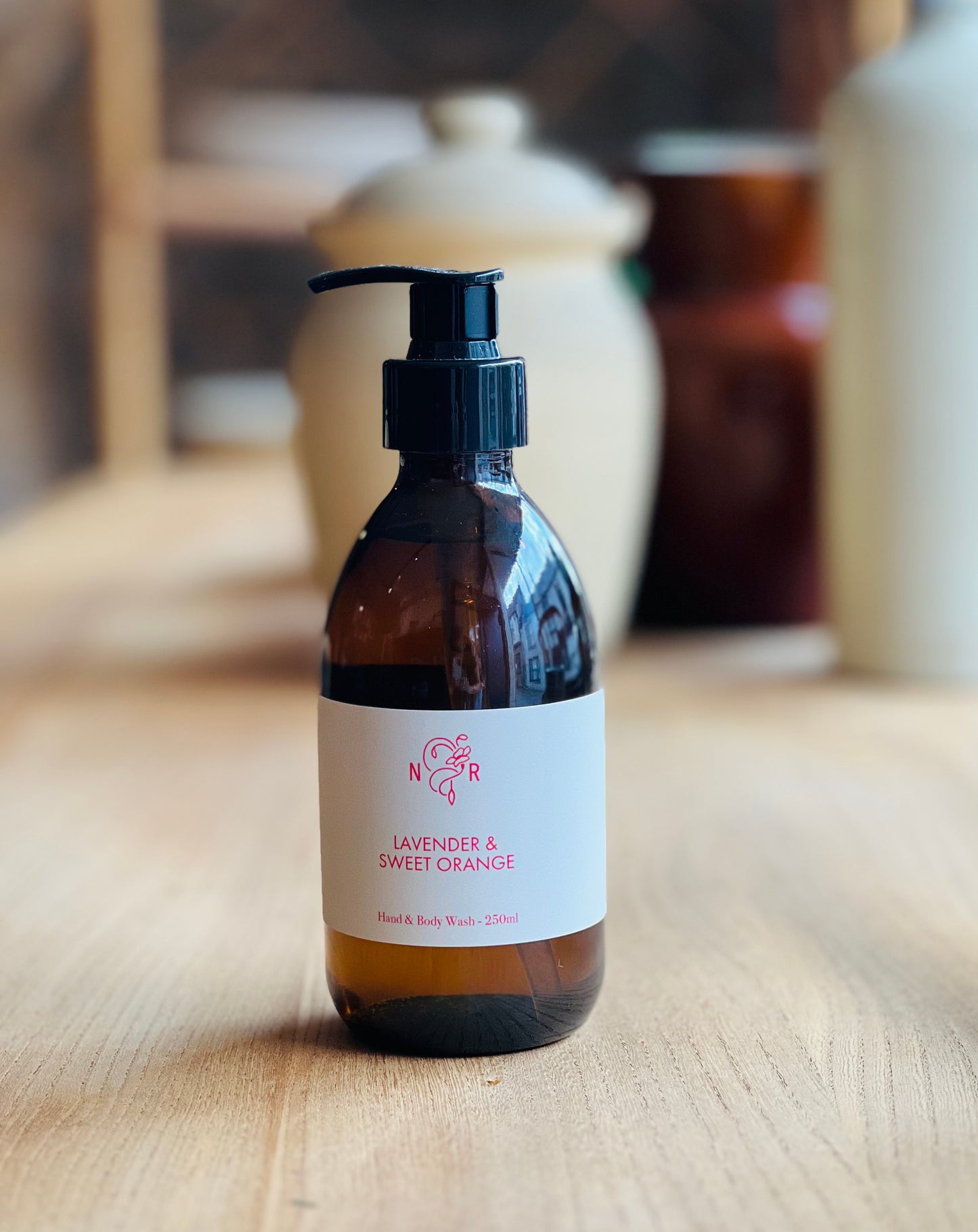 Lavender & Sweet Orange Hand & Body Wash| New Romantic