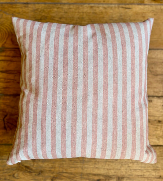 Cushion - Pink Candy Stripe - Size Small | New Romantic