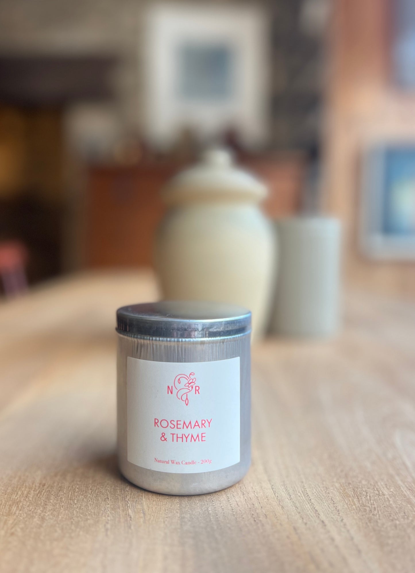 Rosemary & Thyme Candle Tin | New Romantic