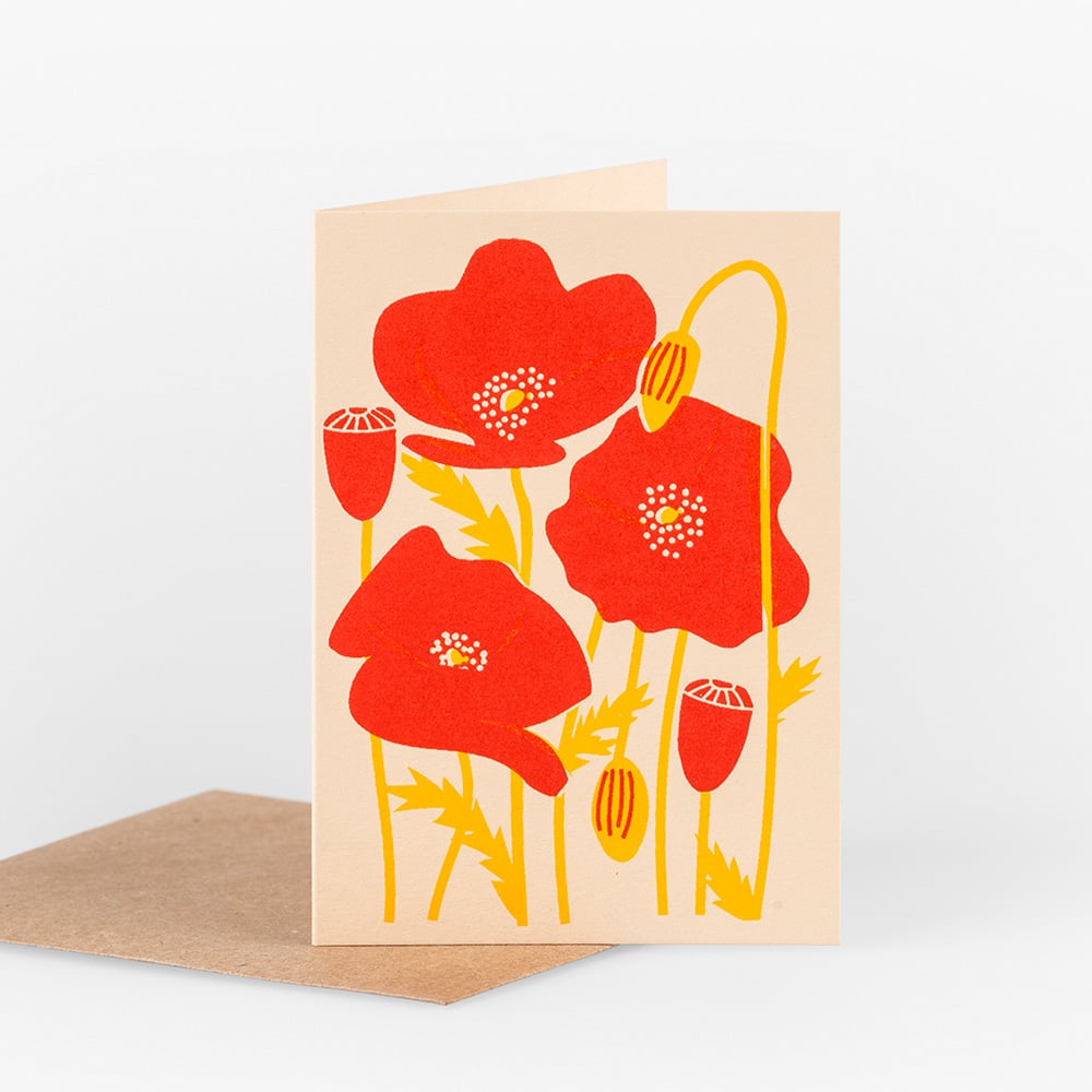 Mini Poppy Card