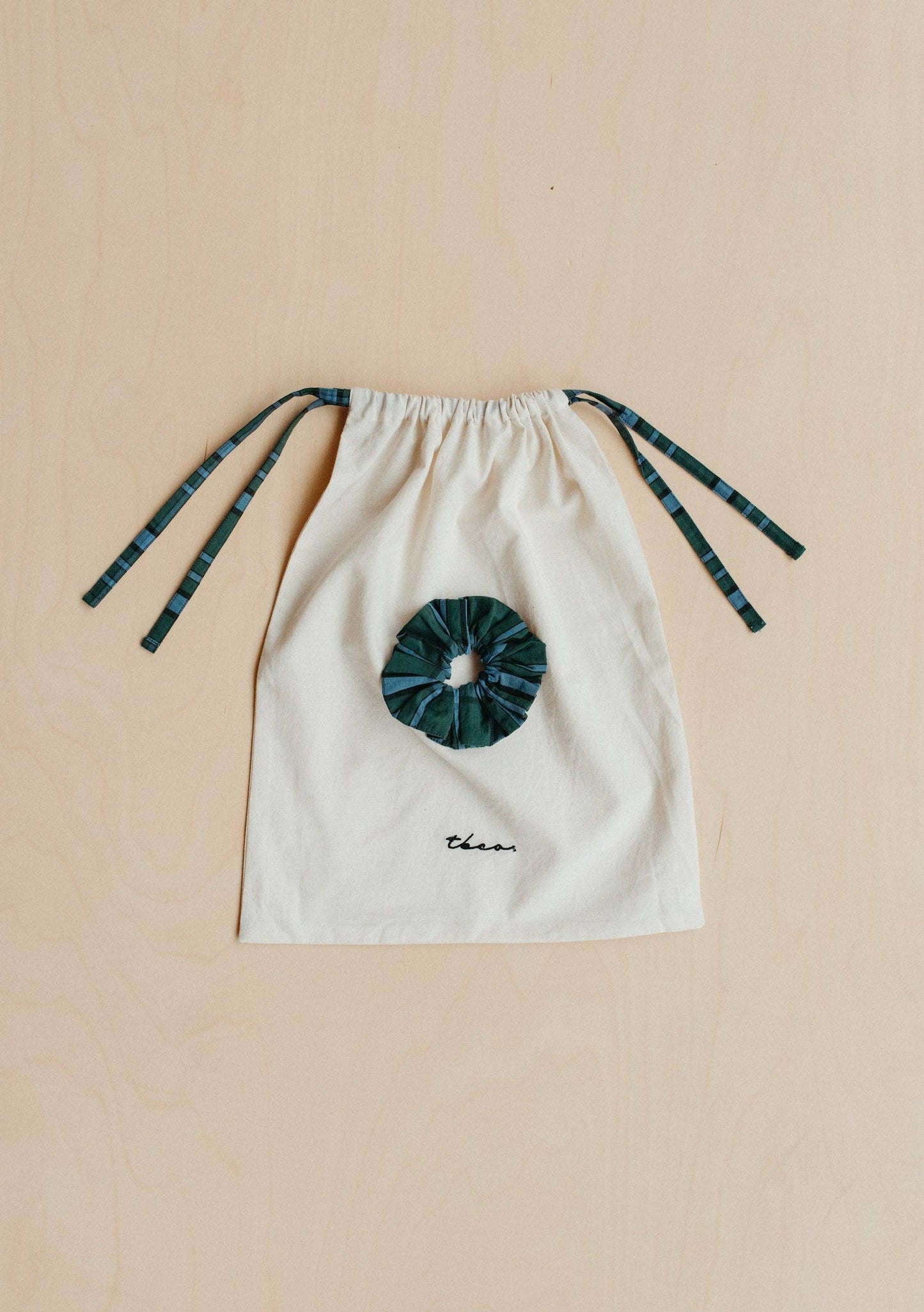 Cotton Pyjamas in Green Tartan