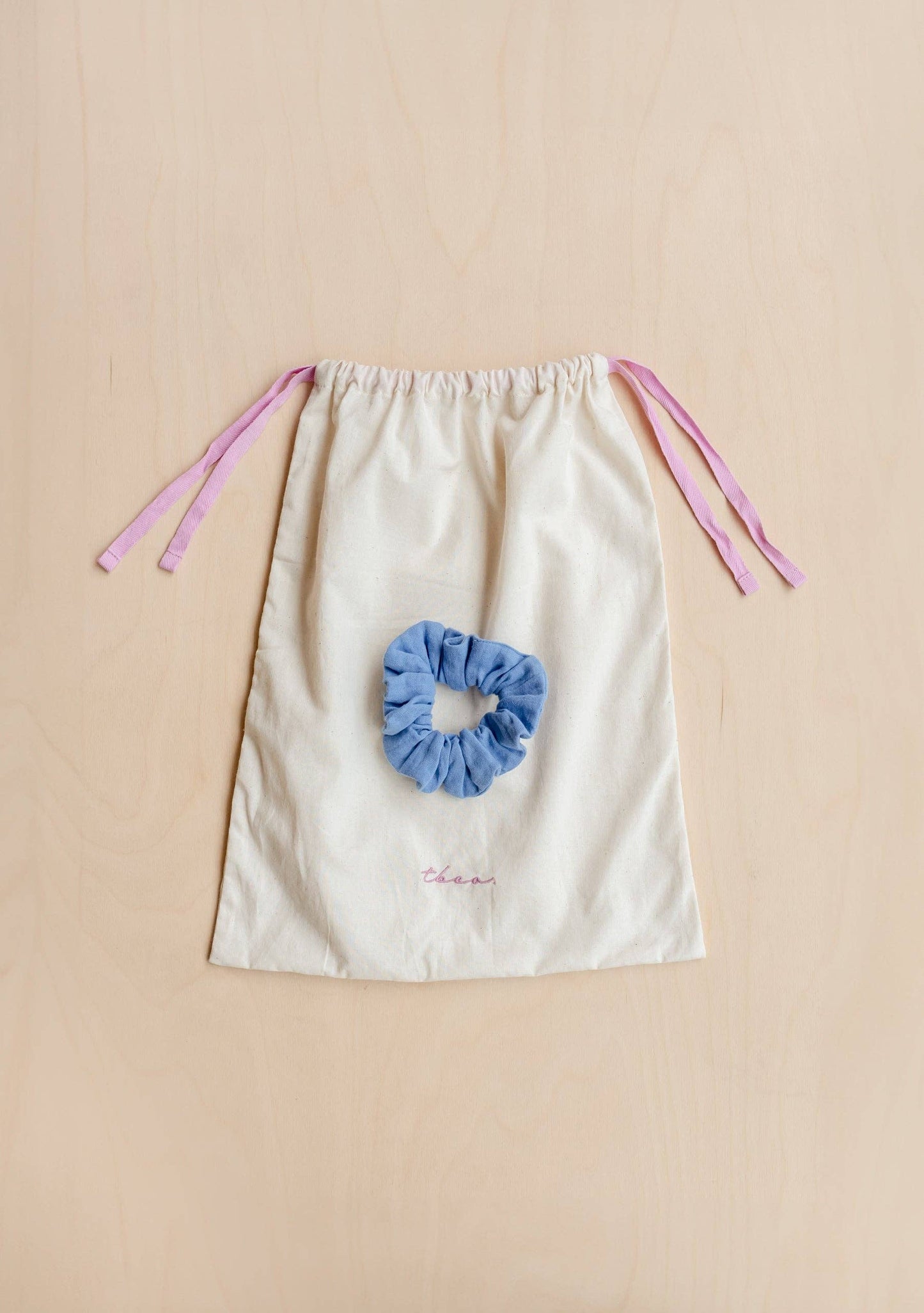 Cotton Pyjamas in Cornflower Scallop