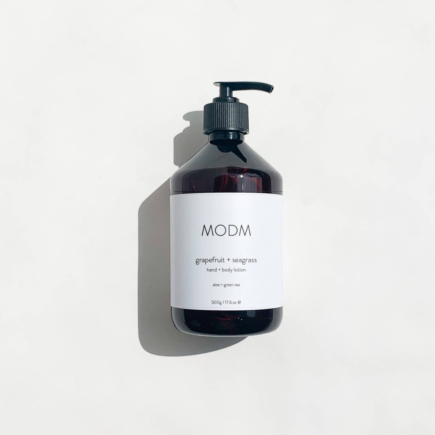 MODM Hand + Body Lotion w/Green Tea- Grapefruit + Seagrass