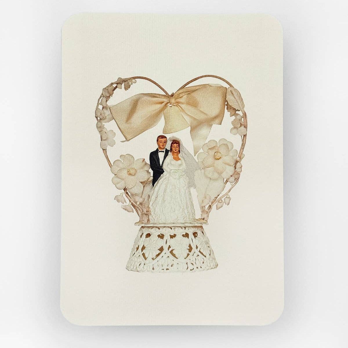 Wedding Cake Topper No.4 Greeting Card