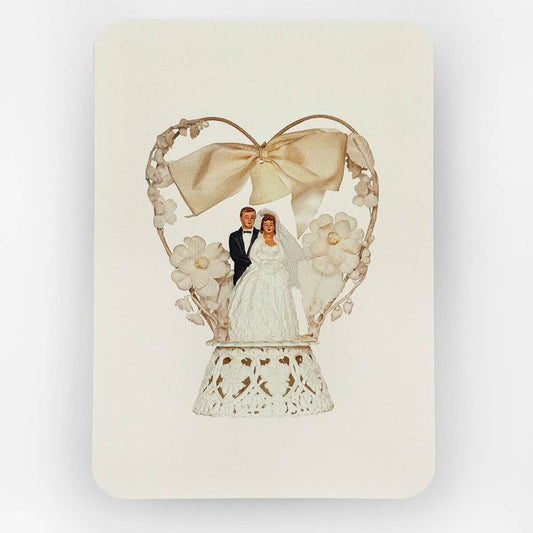 Wedding Cake Topper No.4 Greeting Card