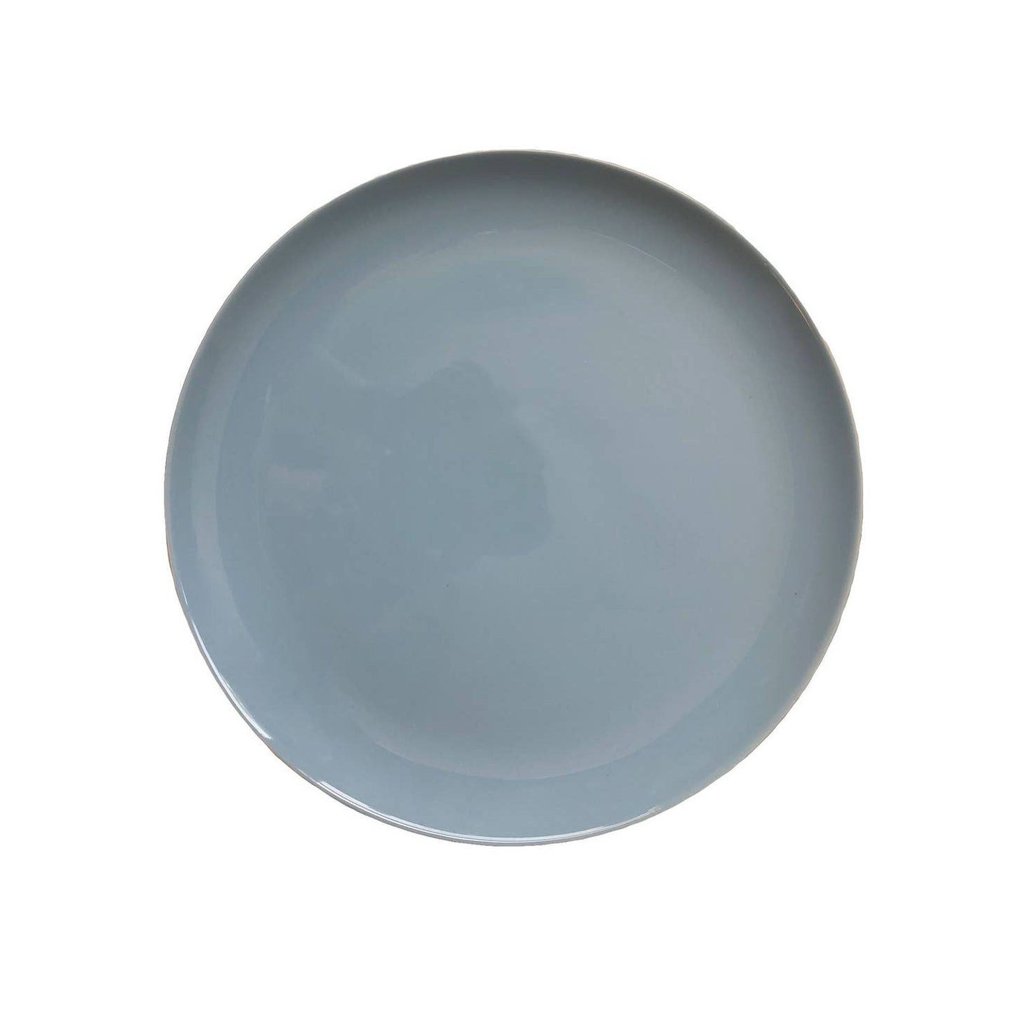 Shell Bisque Dinner Plate - Blue